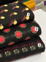 کرپ مازراتی مشکی محرمی