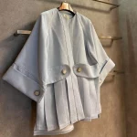 کتان لمه ژاکارد طوسی - Image 3