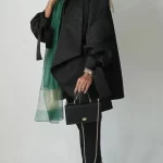 کتان لمه ژاکارد طوسی - Image 4