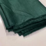 کتان لمه ژاکارد سبز