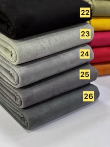 تخفیف ویژه 270 پارچه مخمل سوییت طوسی و پارچه مخمل سوییت مشکی و پارچه مخمل سوییت طوسی روشن و پارچه مخمل سوییت خاکستری و پارچه مخمل سوییت دودی