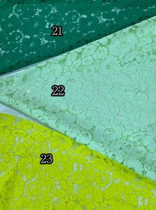 تخفیف ویژه 238 پارچه دانتل کتان زرد ، پارچه دانتل کتان یشمی ، پارچه دانتل کتان پسته ای