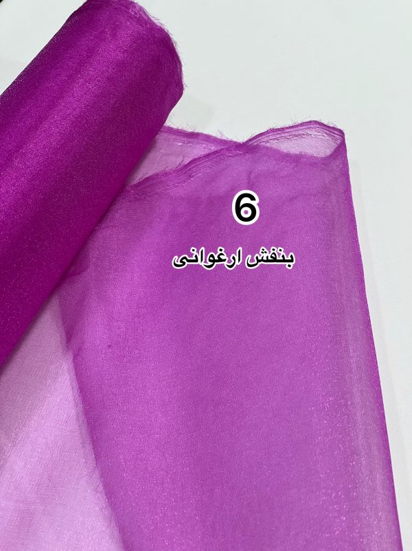تور ارگانزا شیشه ای خارجی -