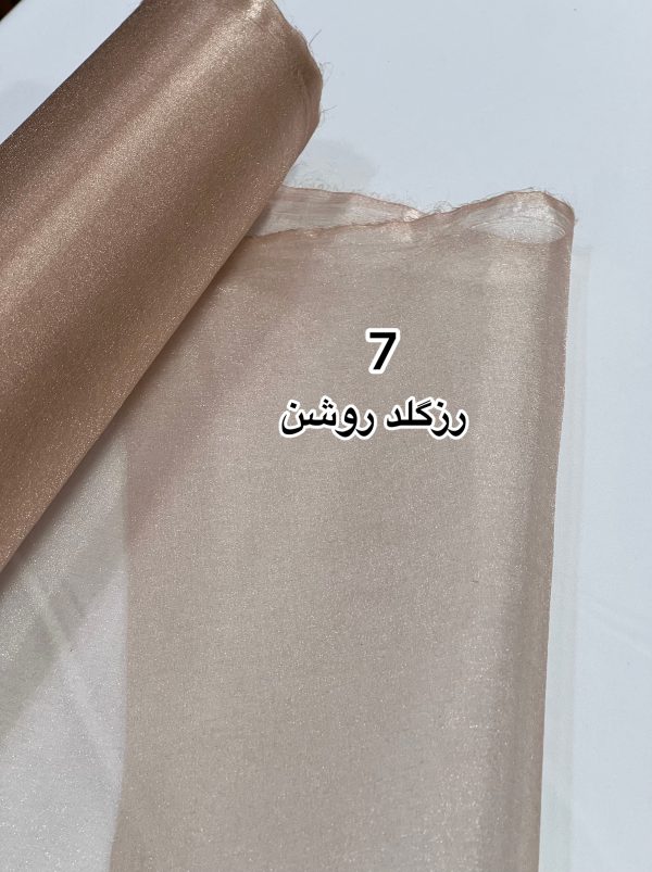 تور ارگانزا شیشه ای خارجی -