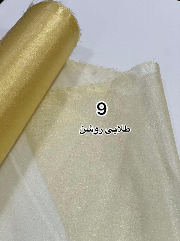 تور ارگانزا شیشه ای خارجی -