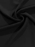 کرپ حریر جت بلک مشکی