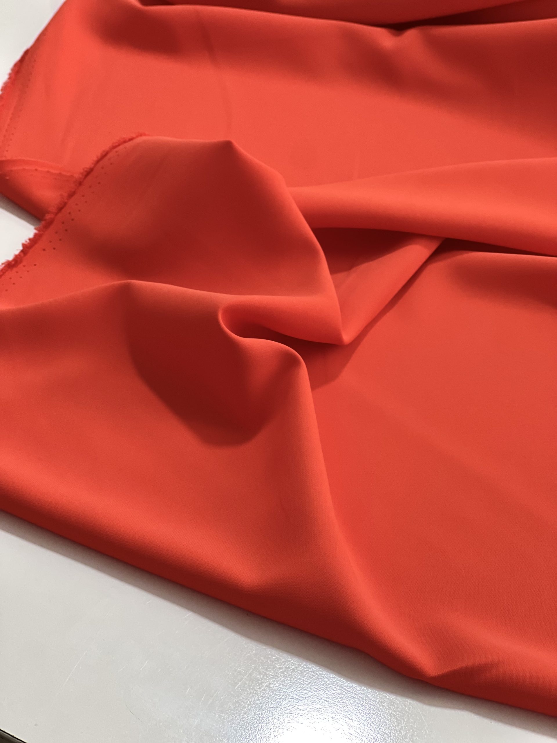 IMG_3970 کرپ الیزه-قرمز نارنجی - Image 1